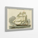 Clipper Antiguo Barco Ii - Vision Studio | Cuadro decorativo de Canvas Lab