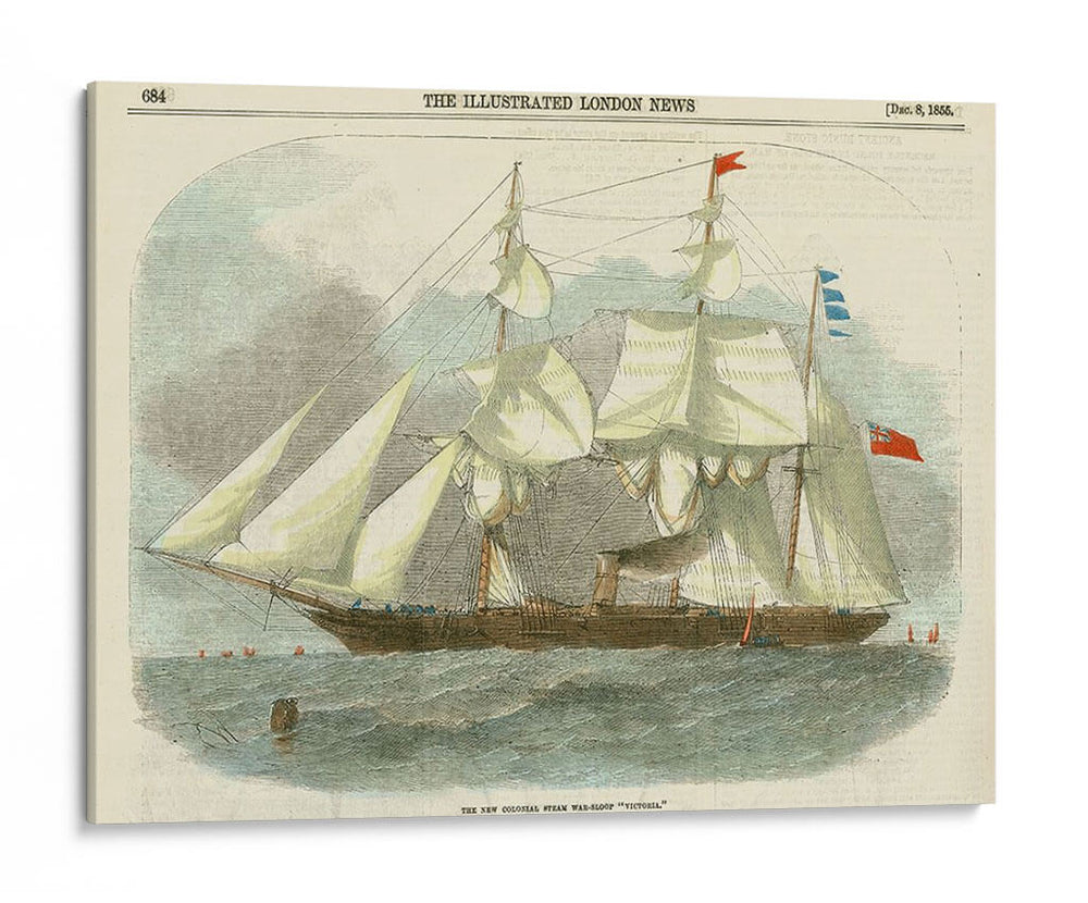 Clipper Antiguo Barco Iii - Vision Studio | Cuadro decorativo de Canvas Lab