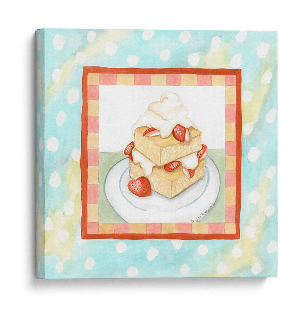 Pastel De Fresas - Megan Meagher | Cuadro decorativo de Canvas Lab