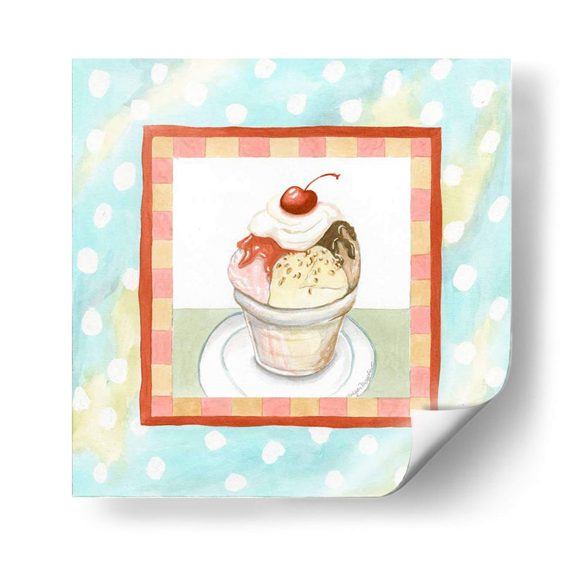 Sundae De Helado - Megan Meagher | Cuadro decorativo de Canvas Lab