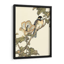 Pájaro Oriental En La Rama I - Vision Studio | Cuadro decorativo de Canvas Lab