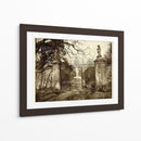 Sepia Garden View I | Cuadro decorativo de Canvas Lab