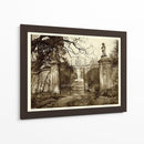 Sepia Garden View I | Cuadro decorativo de Canvas Lab
