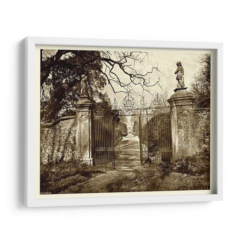 Sepia Garden View I | Cuadro decorativo de Canvas Lab