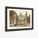 Sepia Garden View Ii | Cuadro decorativo de Canvas Lab