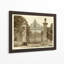 Sepia Garden View Ii | Cuadro decorativo de Canvas Lab