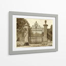 Sepia Garden View Ii | Cuadro decorativo de Canvas Lab