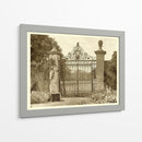 Sepia Garden View Ii | Cuadro decorativo de Canvas Lab