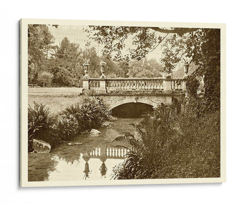 Sepia Garden View V | Cuadro decorativo de Canvas Lab