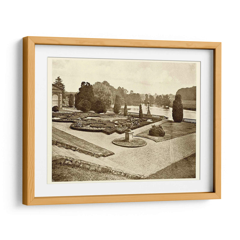 Sepia Garden View Iii | Cuadro decorativo de Canvas Lab