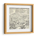 Ciudad De Roma Grid Ii - Vision Studio | Cuadro decorativo de Canvas Lab