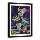 Caballeros del Zodiaco - Crow Valdés | Cuadro decorativo de Canvas Lab