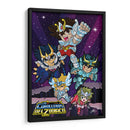 Caballeros del Zodiaco - Crow Valdés | Cuadro decorativo de Canvas Lab