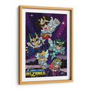 Caballeros del Zodiaco - Crow Valdés | Cuadro decorativo de Canvas Lab