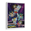 Caballeros del Zodiaco - Crow Valdés | Cuadro decorativo de Canvas Lab