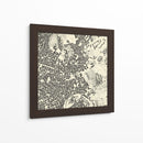 Ciudad De Roma Grid V - Vision Studio | Cuadro decorativo de Canvas Lab