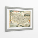 Mapa De Kent | Cuadro decorativo de Canvas Lab