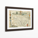 Mapa De Suffolk | Cuadro decorativo de Canvas Lab
