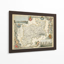 Mapa De Middlesex | Cuadro decorativo de Canvas Lab