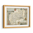 Mapa De Middlesex | Cuadro decorativo de Canvas Lab