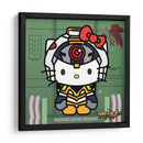 Hello Kitty Eva 00 - Crow Valdés | Cuadro decorativo de Canvas Lab