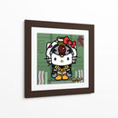 Hello Kitty Eva 00 - Crow Valdés | Cuadro decorativo de Canvas Lab