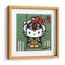 Hello Kitty Eva 00 - Crow Valdés | Cuadro decorativo de Canvas Lab