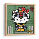 Hello Kitty Eva 00 - Crow Valdés | Cuadro decorativo de Canvas Lab