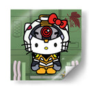 Hello Kitty Eva 00 - Crow Valdés | Cuadro decorativo de Canvas Lab
