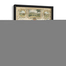 Mapa De Leicestershire | Cuadro decorativo de Canvas Lab