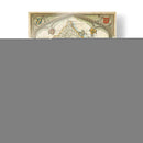 Mapa De Northumberland | Cuadro decorativo de Canvas Lab