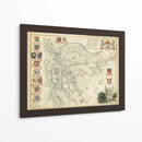 Mapa De Cambridge | Cuadro decorativo de Canvas Lab