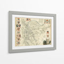 Mapa De Cambridge | Cuadro decorativo de Canvas Lab
