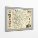 Mapa De Cambridge | Cuadro decorativo de Canvas Lab