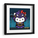 Hello Kitty Eva 01 - Crow Valdés | Cuadro decorativo de Canvas Lab