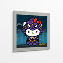 Hello Kitty Eva 01 - Crow Valdés | Cuadro decorativo de Canvas Lab