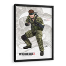 Naked Snake - Crow Valdés | Cuadro decorativo de Canvas Lab