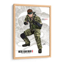 Naked Snake - Crow Valdés | Cuadro decorativo de Canvas Lab