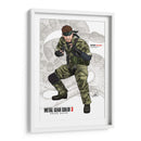 Naked Snake - Crow Valdés | Cuadro decorativo de Canvas Lab