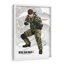 Naked Snake - Crow Valdés | Cuadro decorativo de Canvas Lab