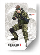 Naked Snake - Crow Valdés | Cuadro decorativo de Canvas Lab