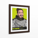 Post Malone - Crow Valdés | Cuadro decorativo de Canvas Lab