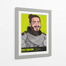 Post Malone - Crow Valdés | Cuadro decorativo de Canvas Lab