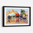 Power Rangers - Crow Valdés | Cuadro decorativo de Canvas Lab