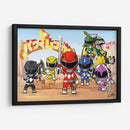 Power Rangers - Crow Valdés | Cuadro decorativo de Canvas Lab