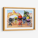 Power Rangers - Crow Valdés | Cuadro decorativo de Canvas Lab
