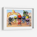 Power Rangers - Crow Valdés | Cuadro decorativo de Canvas Lab
