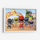 Power Rangers - Crow Valdés | Cuadro decorativo de Canvas Lab