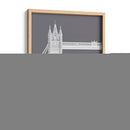 London Tower Brdige Monocromo - Fab Funky | Cuadro decorativo de Canvas Lab