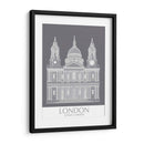 Londres St Pauls Monocromo - Fab Funky | Cuadro decorativo de Canvas Lab